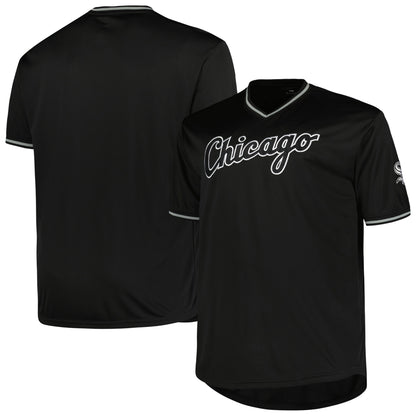 Chicago White Sox Profile Big &amp;amp; Tall Pop Fashion Jersey - Black