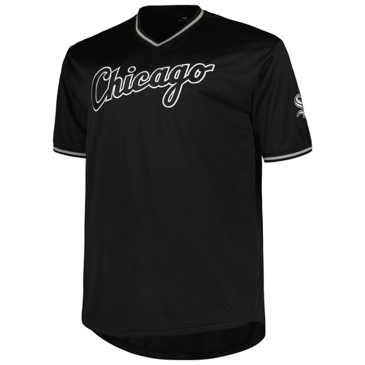 Chicago White Sox Profile Big &amp;amp; Tall Pop Fashion Jersey - Black