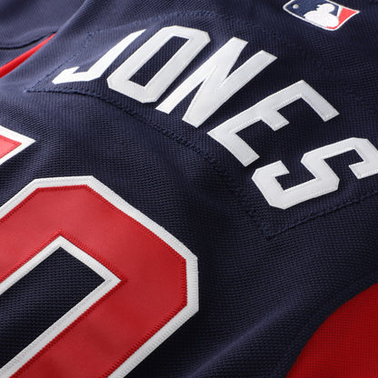 Chipper Jones Atlanta Braves Mitchell &amp;amp; Ness Authentic Batting Practice Jersey - Navy