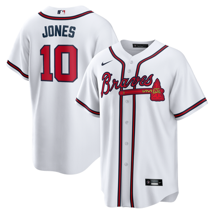 Chipper Jones Atlanta Braves Nike Home Retired Player Replica Jersey - White