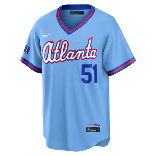 Chris Sale Atlanta Braves Nike 2026 City Connect Stadium Jersey - Powder Blue
