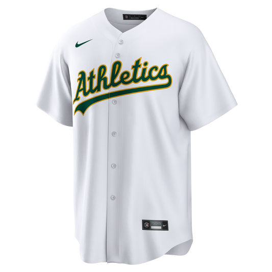 Nick Kurtz Athletics Nike Home Replica Player Jersey - White
