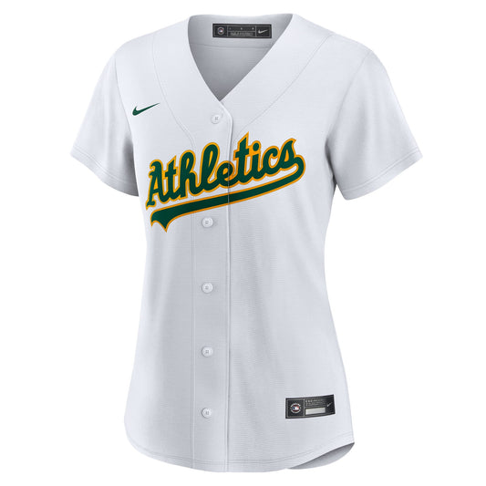 Nick Kurtz Athletics Nike Women's Home Replica Player Jersey - White