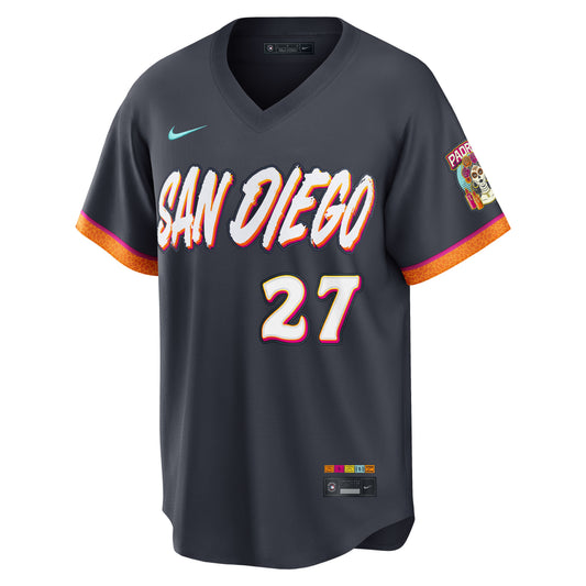 Nick Pivetta San Diego Padres Nike 2026 City Connect Stadium Jersey - Obsidian