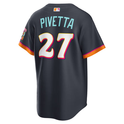 Nick Pivetta San Diego Padres Nike 2026 City Connect Stadium Jersey - Obsidian
