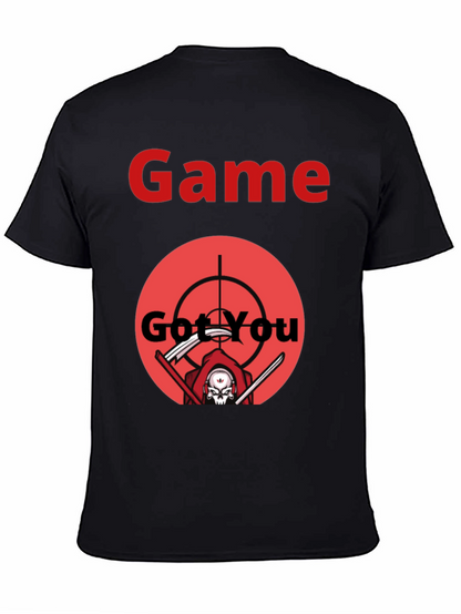 Game Got You T-Shirt Black Graphic Tee