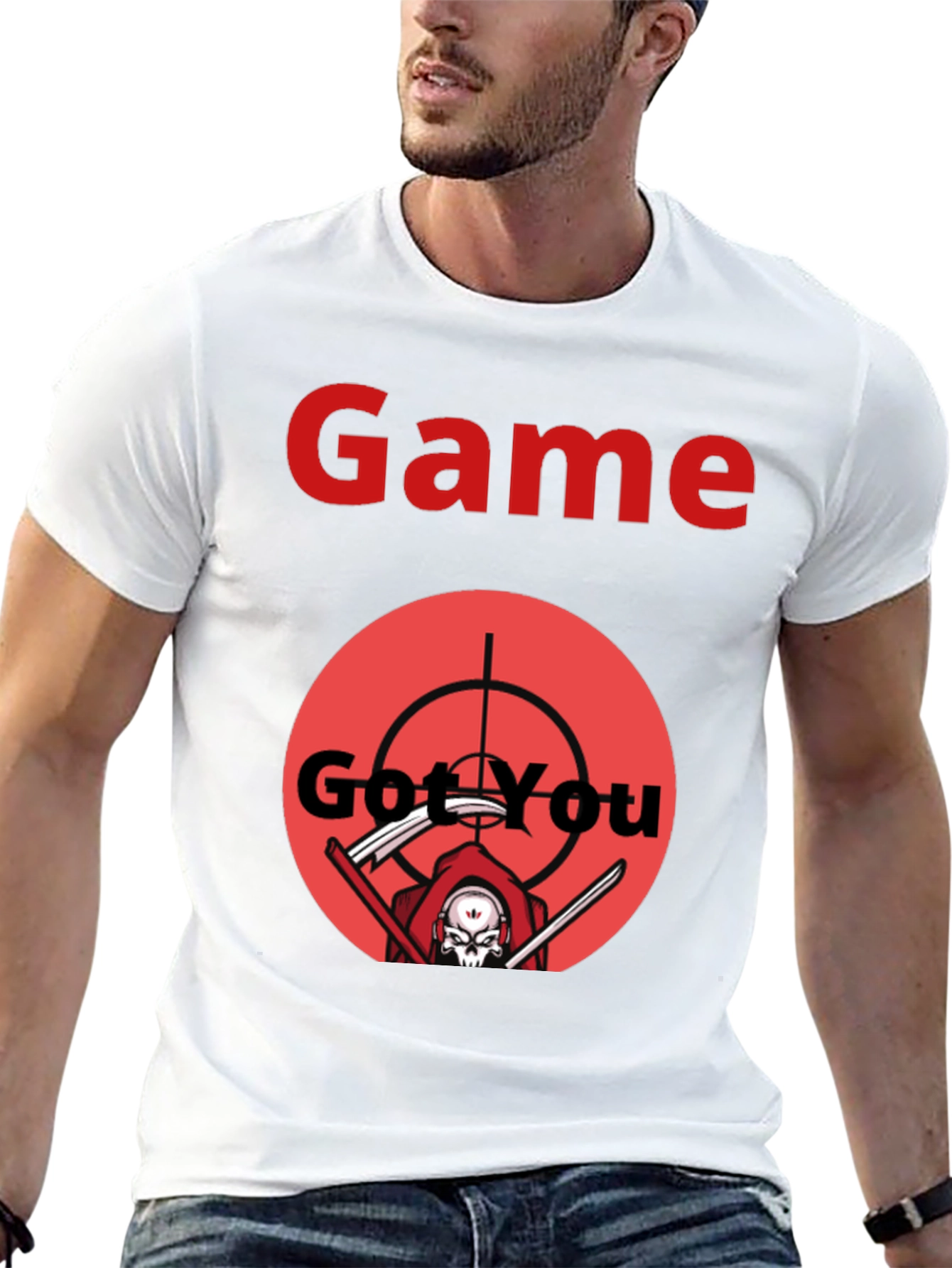 Game Got You T-Shirt Black Graphic Tee