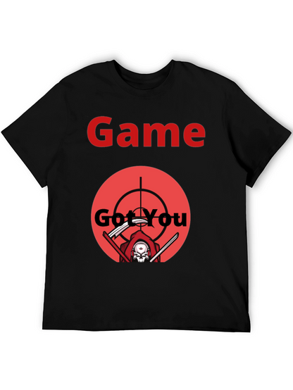 Game Got You T-Shirt Black Graphic Tee