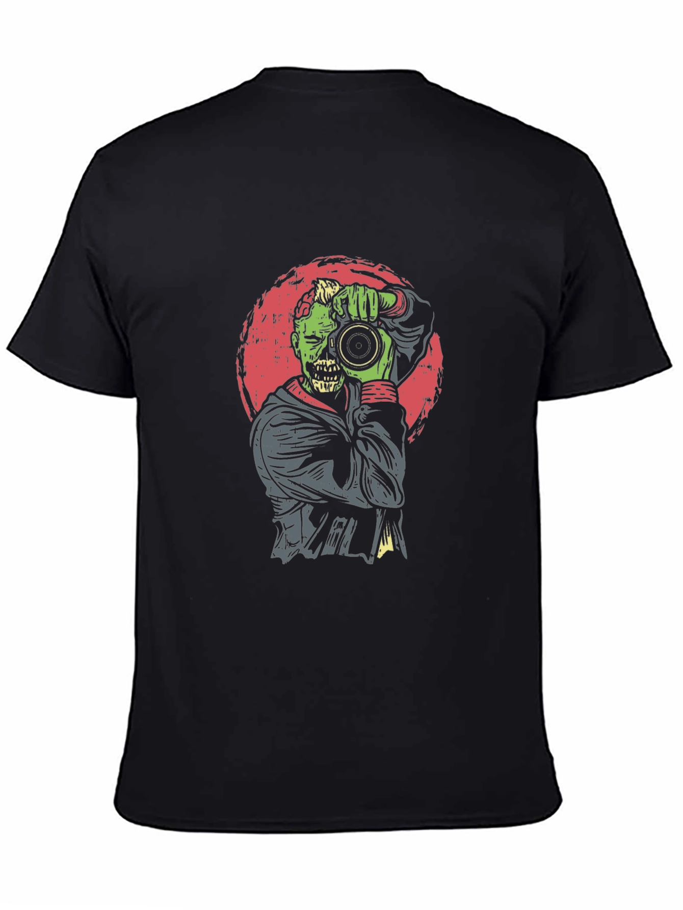 Zombie Photographer Graphic T-Shirt