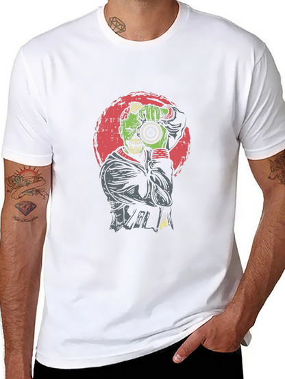 Zombie Photographer Graphic T-Shirt
