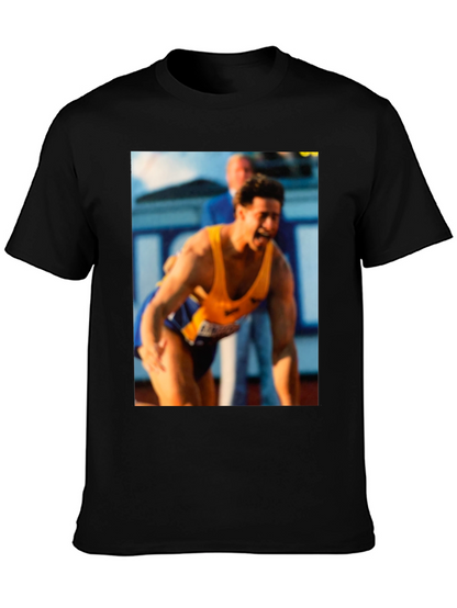 Athlete Graphic Tee - Black Unisex T-Shirt