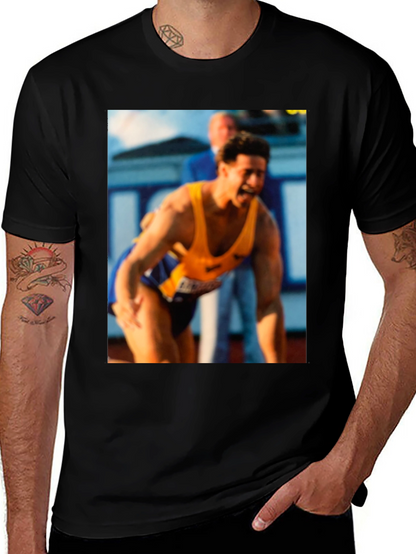 Athlete Graphic Tee - Black Unisex T-Shirt