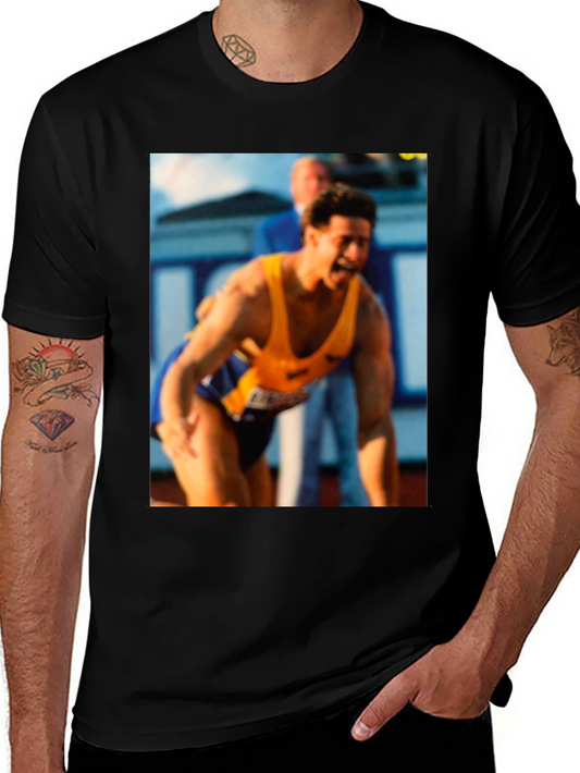 Athlete Graphic Tee - Black Unisex T-Shirt