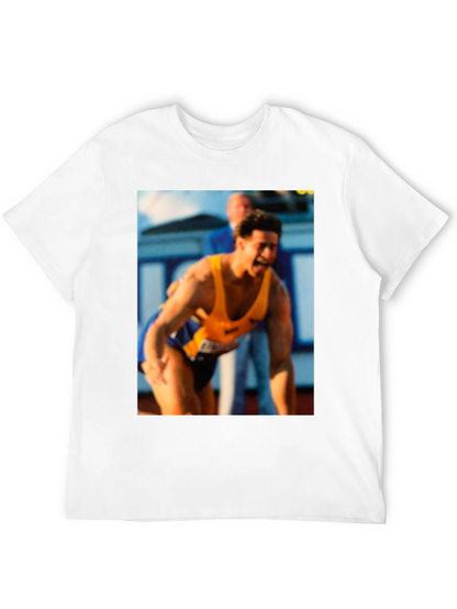 Athlete Graphic Tee - Black Unisex T-Shirt