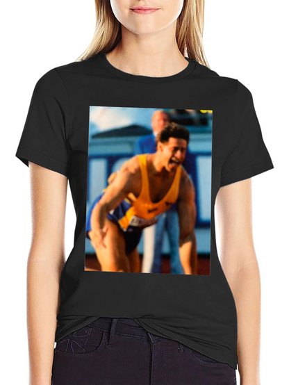 Athlete Graphic Tee - Black Unisex T-Shirt