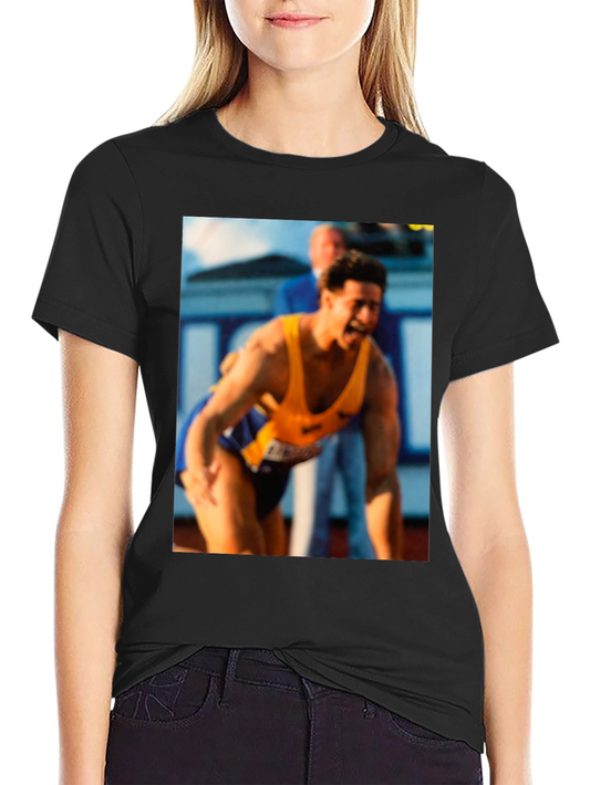 Athlete Graphic Tee - Black Unisex T-Shirt