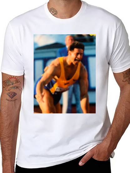 Athlete Graphic Tee - Black Unisex T-Shirt