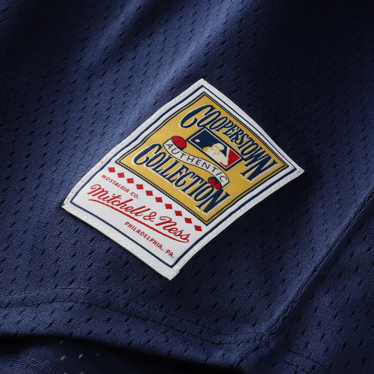 Nolan Ryan Houston Astros Mitchell &amp;amp; Ness Cooperstown Collection Big &amp;amp; Tall Mesh Batting Practice Jersey - Navy