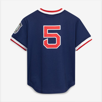 Nomar Garciaparra Boston Red Sox Mitchell &amp;amp; Ness Authentic Batting Practice Jersey - Navy