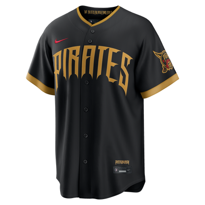 Oneil Cruz Pittsburgh Pirates Nike 2026 City Connect Stadium Jersey - Black