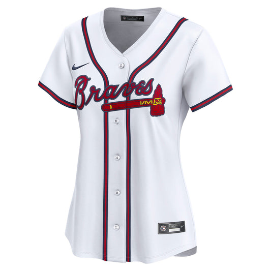 Ozzie Albies Atlanta Braves Nike Women's Home Limited Player Jersey - White