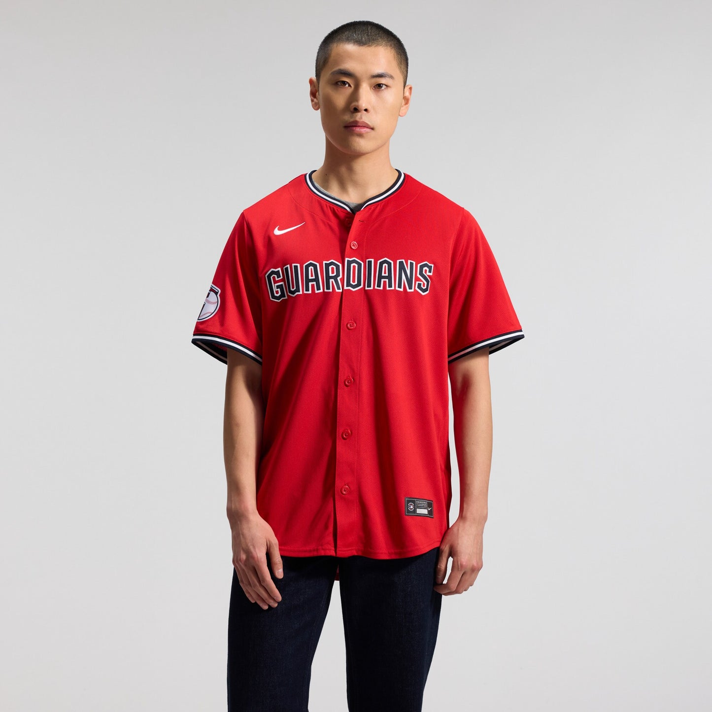 Cleveland Guardians Nike Alternate Limited Jersey - Red
