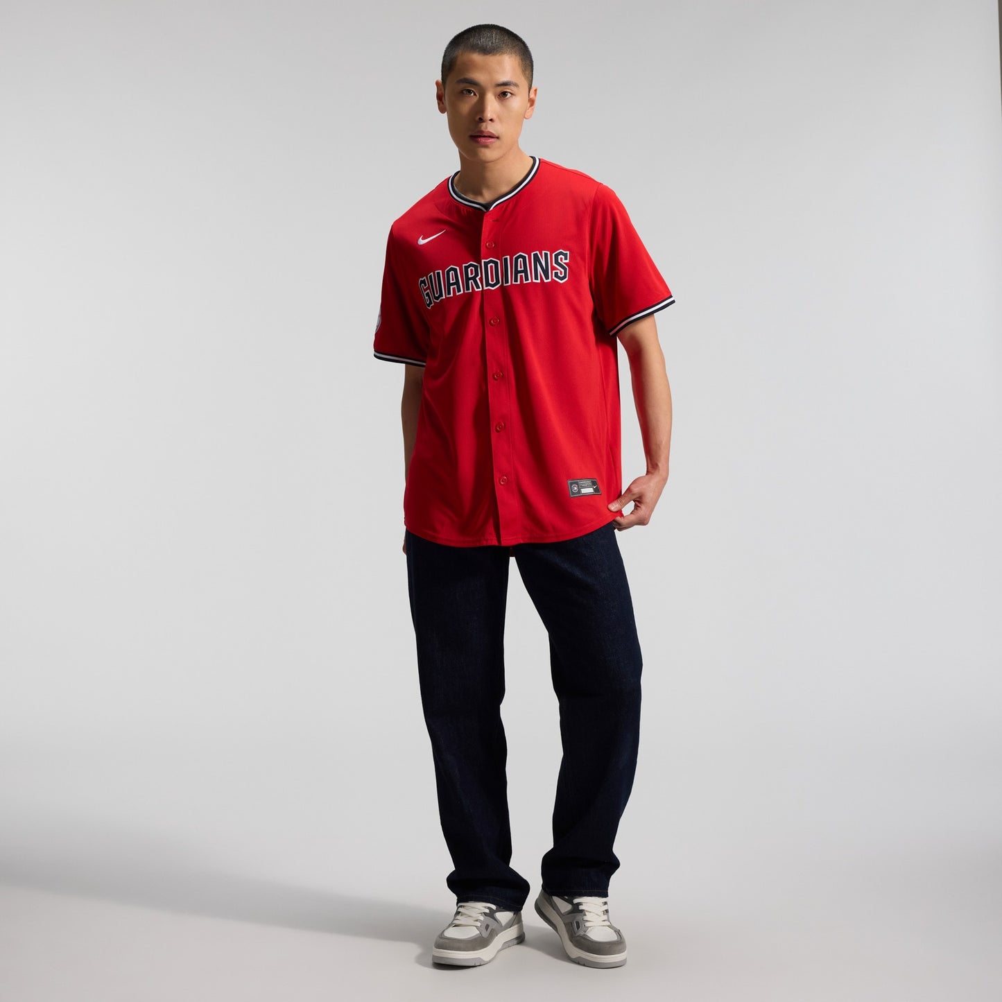 Cleveland Guardians Nike Alternate Limited Jersey - Red