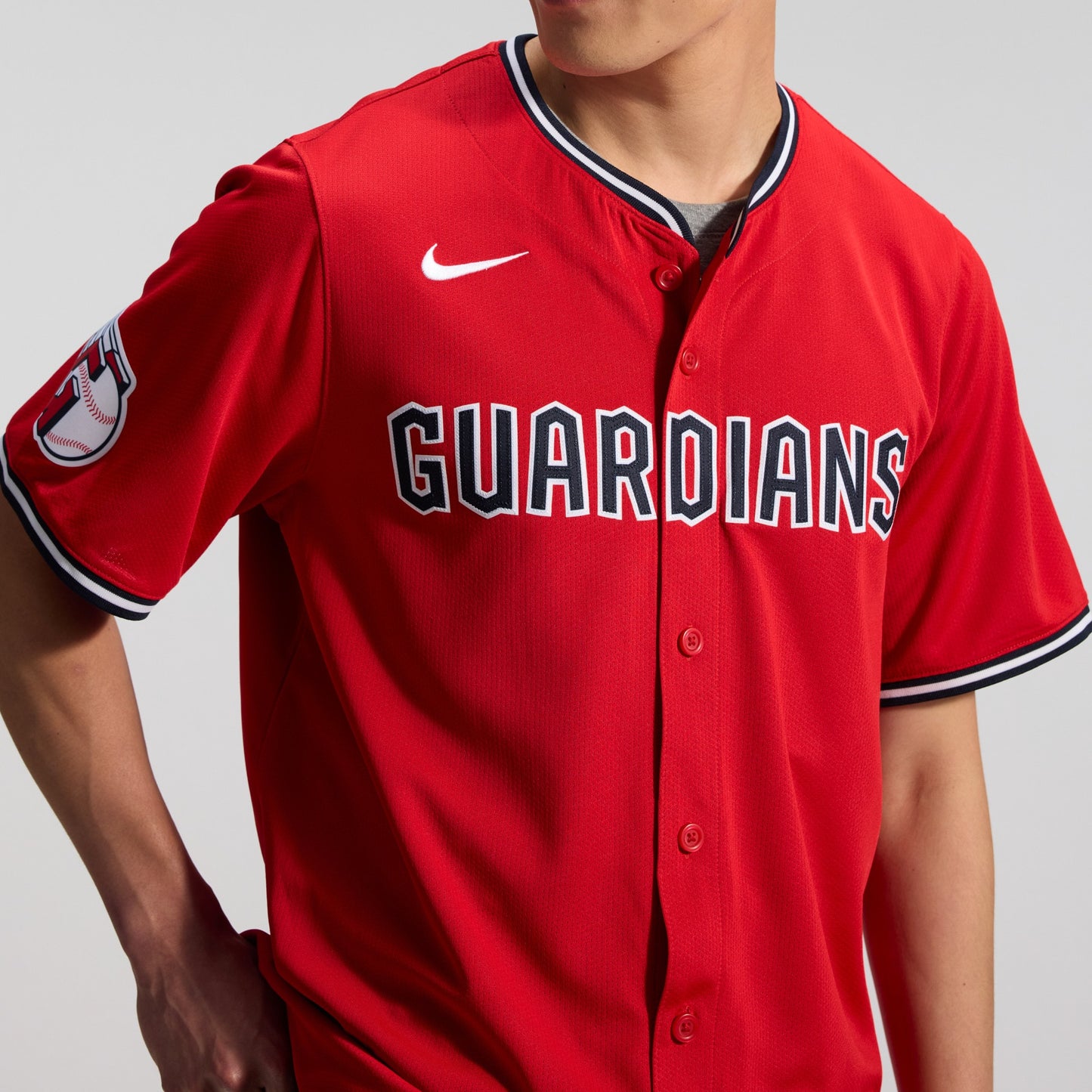 Cleveland Guardians Nike Alternate Limited Jersey - Red