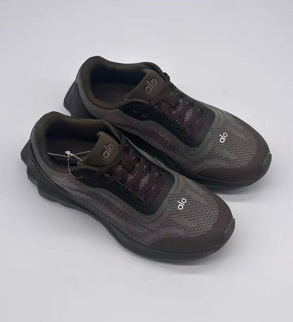 ALO running Dark brown shoes