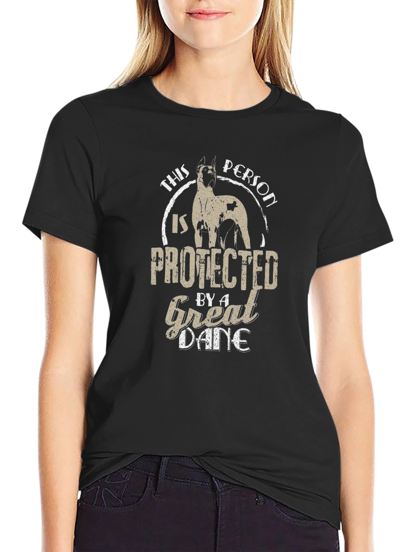 Great Dane Protected Graphic T-Shirt