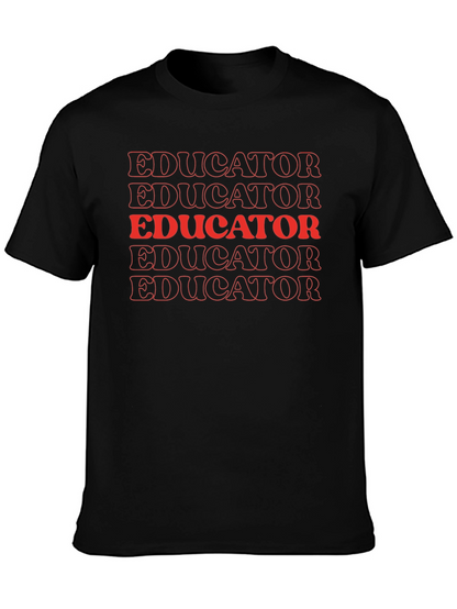 Educator Graphic Tee - Trendy Teacher Shirt
