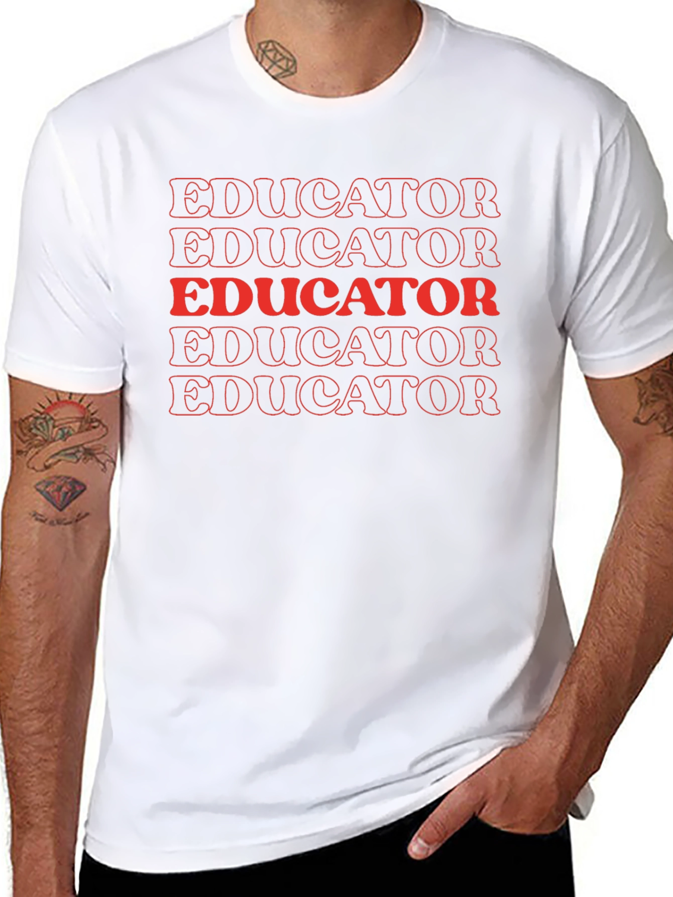 Educator Graphic Tee - Trendy Teacher Shirt