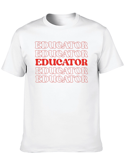 Educator Graphic Tee - Trendy Teacher Shirt