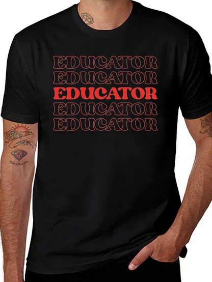 Educator Graphic Tee - Trendy Teacher Shirt
