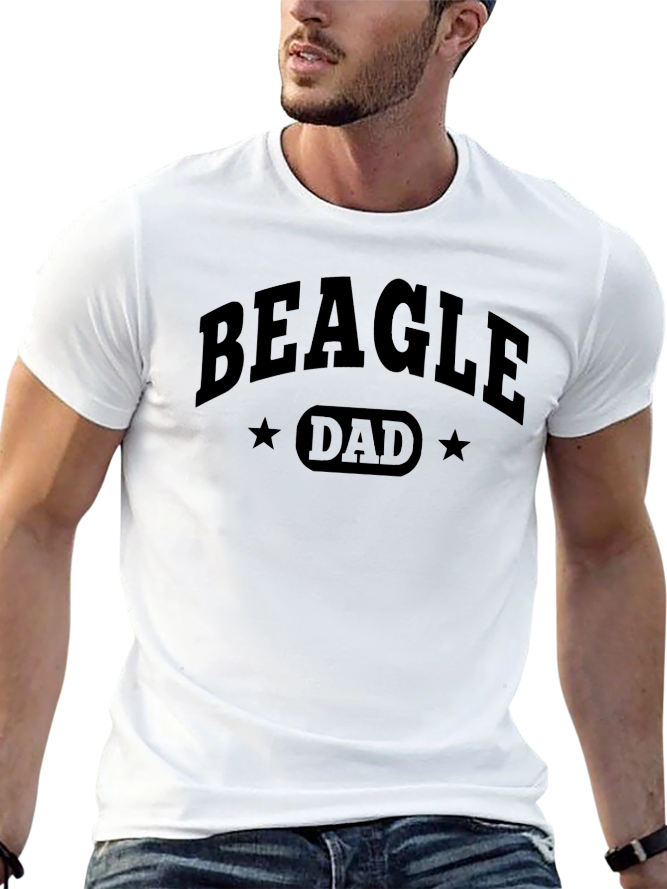 Beagle Dad T-Shirt - Gift for Dog Lovers