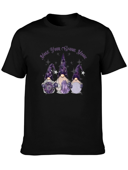 Gnome Magic T-Shirt - Unique Graphic Tee