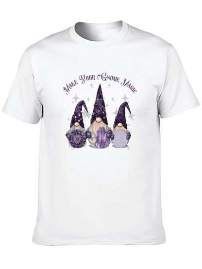 Gnome Magic T-Shirt - Unique Graphic Tee