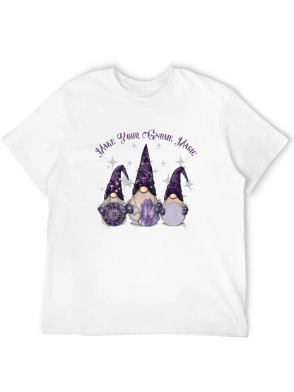 Gnome Magic T-Shirt - Unique Graphic Tee