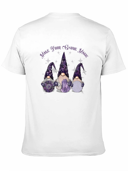 Gnome Magic T-Shirt - Unique Graphic Tee