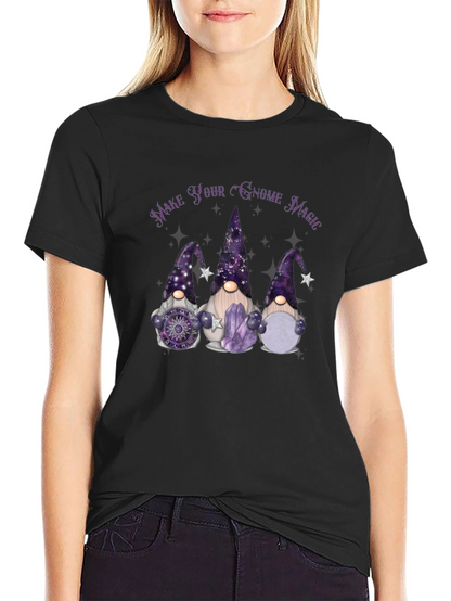 Gnome Magic T-Shirt - Unique Graphic Tee