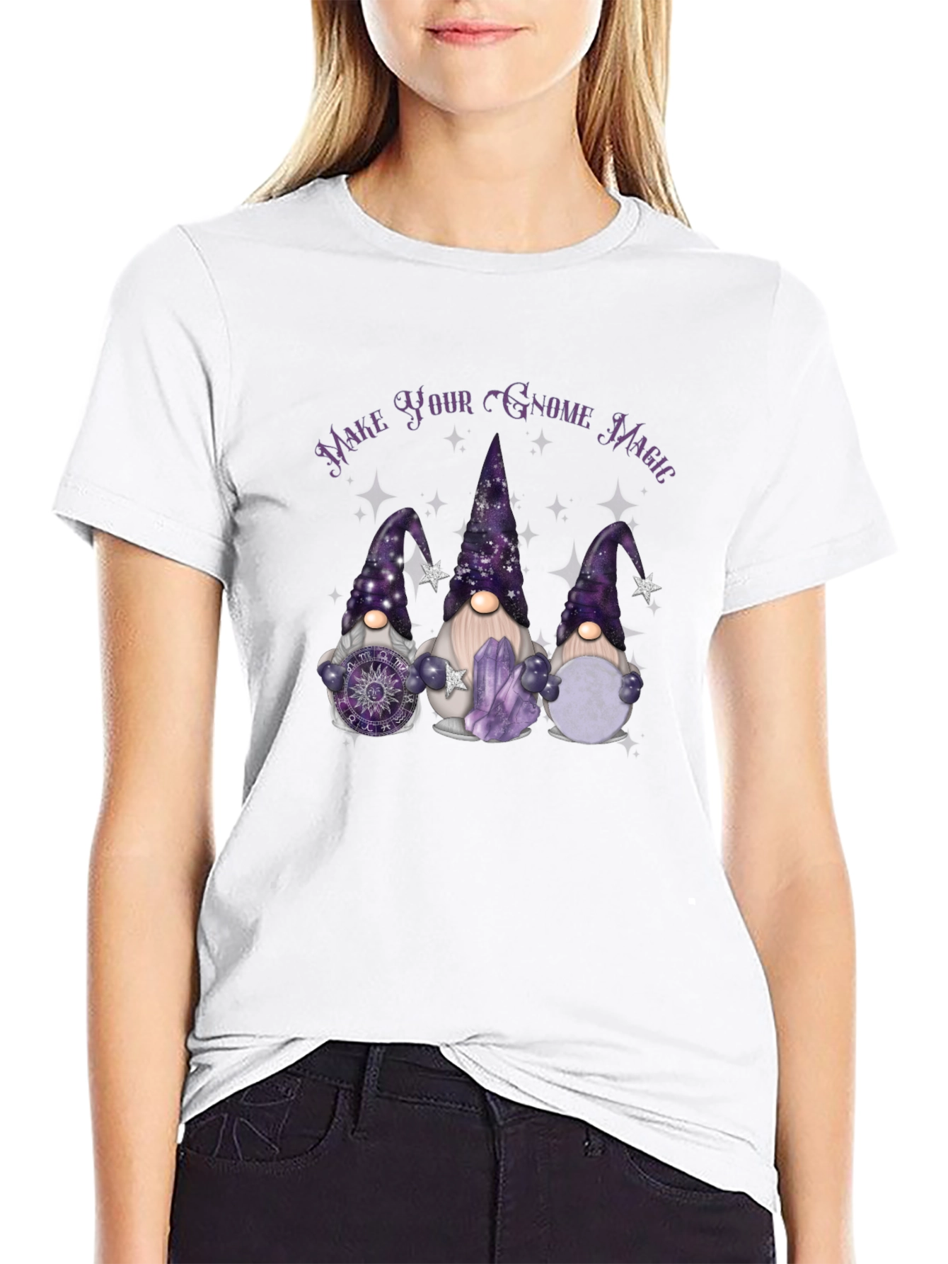 Gnome Magic T-Shirt - Unique Graphic Tee