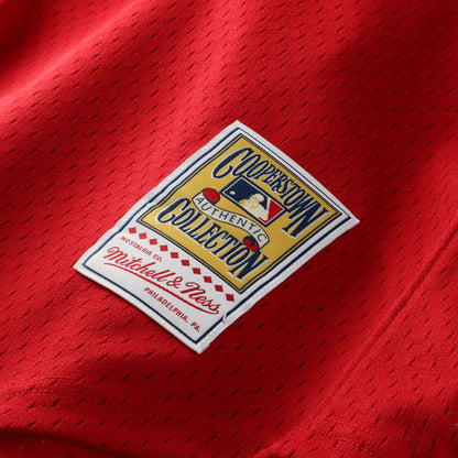 Ozzie Smith St. Louis Cardinals Mitchell &amp;amp; Ness Authentic Batting Practice Jersey - Scarlet