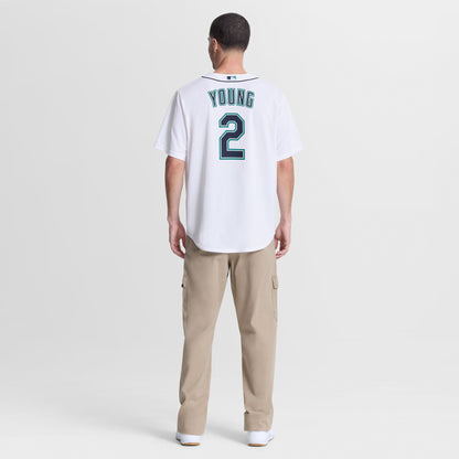 Cole Young Seattle Mariners Nike Home Replica Jersey - White