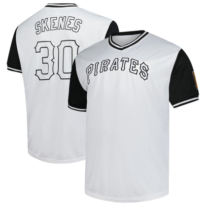 Paul Skenes Pittsburgh Pirates Profile Big &amp;amp; Tall Name &amp;amp; Number Jersey - White