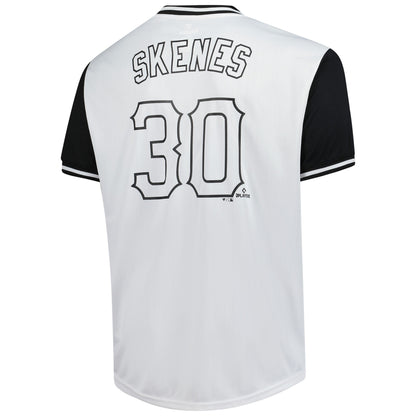 Paul Skenes Pittsburgh Pirates Profile Big &amp;amp; Tall Name &amp;amp; Number Jersey - White