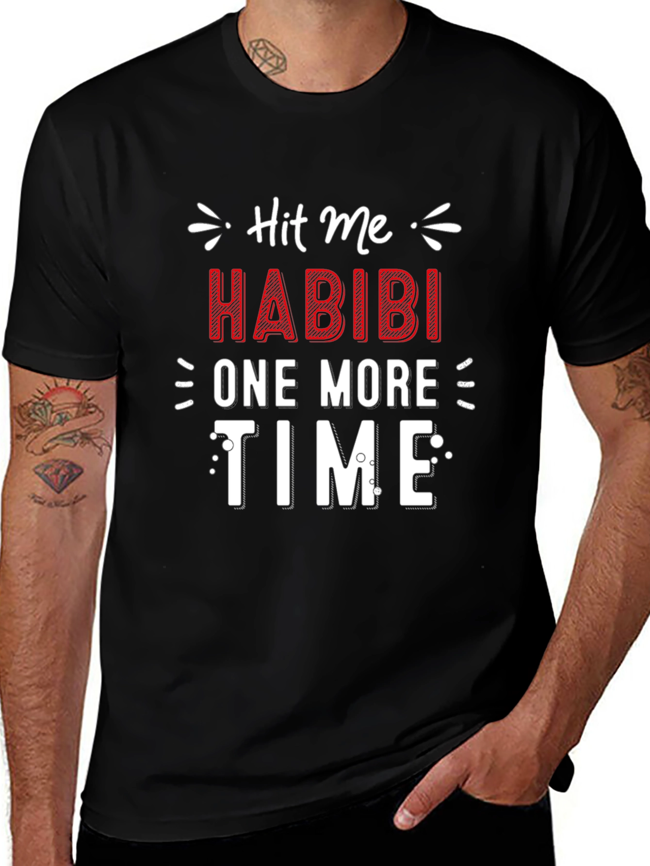 Hit Me Habibi One More Time Graphic T-Shirt