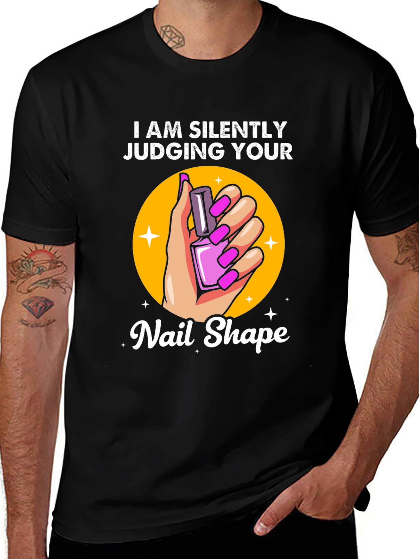 Silently Judging Your Nail Shape T-Shirt