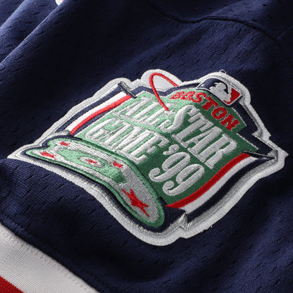 Pedro Martinez Boston Red Sox Mitchell &amp;amp; Ness Authentic Batting Practice Jersey - Navy