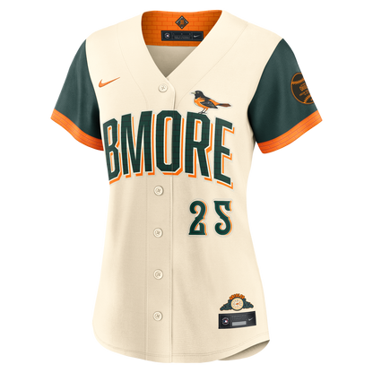 Pete Alonso Baltimore Orioles Nike Women's 2026 City Connect Stadium Jersey - Cream