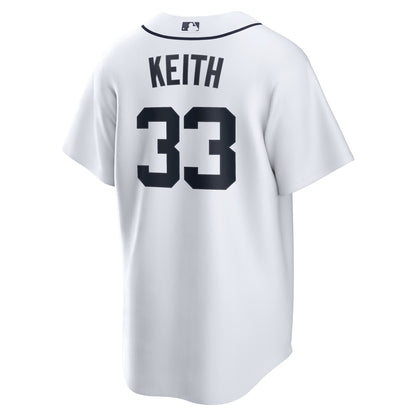 Colt Keith Detroit Tigers Nike Home Replica Jersey - White